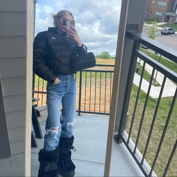 North face cropped style jacket Y2k 700 style - Picture 2 of 4